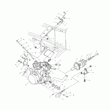 ENGINE MOUNTING - A00CG38CA (4954875487A011)