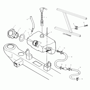OIL TANK - A00CG38CA (4954875487B001)