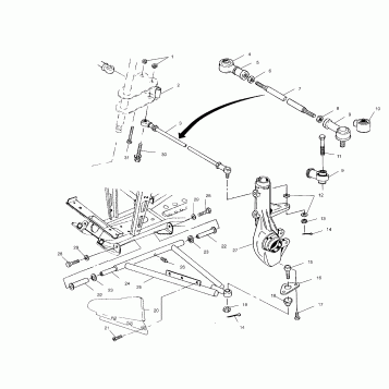 A-ARM/STRUT MOUNTING - A00CG38CA (4954875487B012)