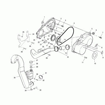 CLUTCH COVER - A00CG38CA (4954875487C009)