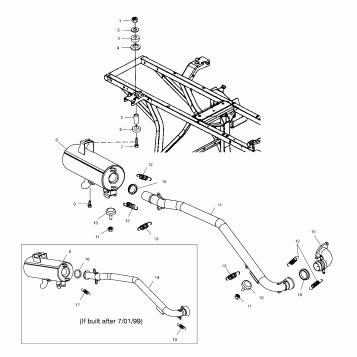EXHAUST SYSTEM - A00CD50AA (4954885488A012)