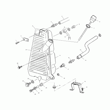 OIL TANK - A00CD50AA (4954885488B013)