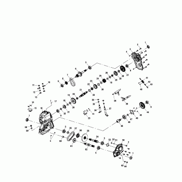 GEARCASE - A00CD50AA (4954885488C009)