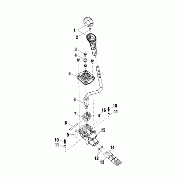 GEAR SELECTOR - A00CD50AA (4954885488C014)