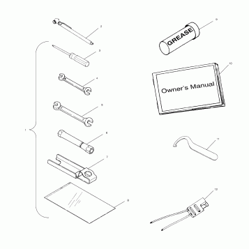 TOOL KIT - A00CD50FB (4954885488E005)