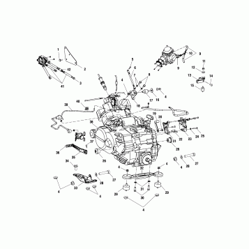 ENGINE MOUNTING - A00CK32AA (4954895489A012)