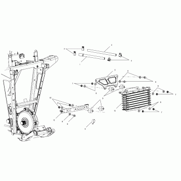 OIL COOLER - A00CK32AA (4954895489A014)