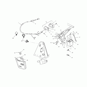 ELECTRICAL/TAILLIGHT - A00CK32AA (4954895489B014)