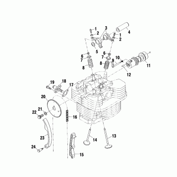 INTAKE and EXHAUST - A00CK32AA (4954895489C011)