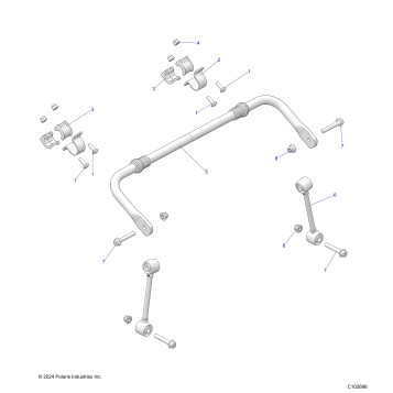 SUSPENSION, STABILIZER BAR - A26SXZ85A9/AN/AZ (C102696)