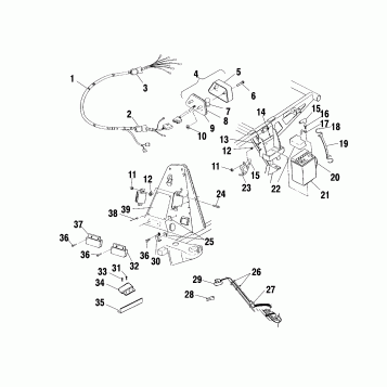 ELECTRICAL/TAILLIGHT - A00CH33AB (4957715771C006)