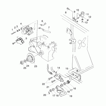 REAR BRAKE/FOOT PEDAL - A00CH33AB (4957715771C008)