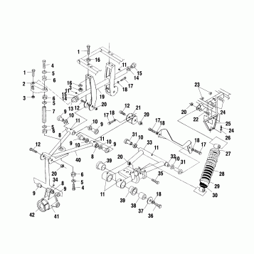 REAR SUSPENSION - A00CH33AB (4957715771C009)