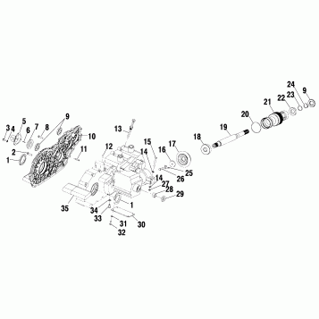 GEARCASE (Cases and Snorkel) - A00CH33AB (4957715771C012)