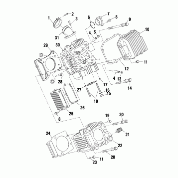 CYLINDER - A00CH33AB (4957715771D003)