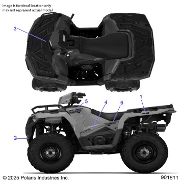 BODY, DECALS GRAPHIC - A26SEAA50B1/B4 (901811)