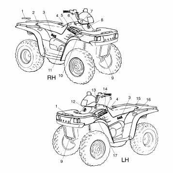 DECALS - A00CH33AC (4959905990A010)