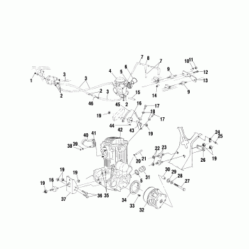 ENGINE MOUNTING - A00CH33AC (4959905990A013)