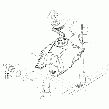 FUEL TANK - A00CH33AC (4959905990B002)