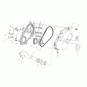 CLUTCH COVER - A00CH33AC (4959905990C006)