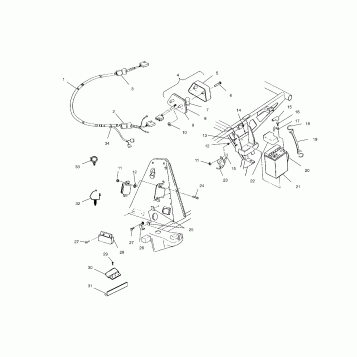 ELECTRICAL/TAILLIGHT - A00CH33AC (4959905990C007)