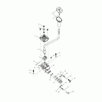 GEAR SELECTOR - A00CH33AC (4959905990D002)