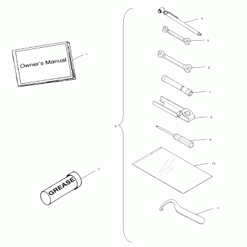 TOOL KIT - A00CH33AD (4959905990E001)