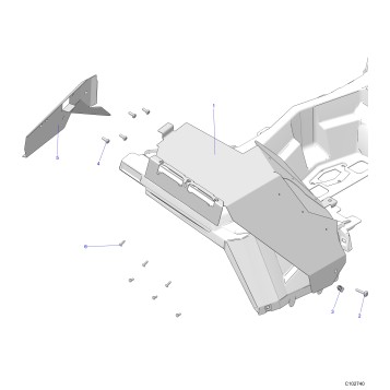 BODY, HEAT SHIELDS - A26SXR95AG (C102740)