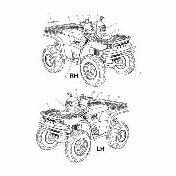 DECALS - A00CH50AD (4960026002A009)