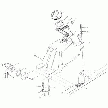 FUEL TANK - A01CH50AD (4960026002A012)