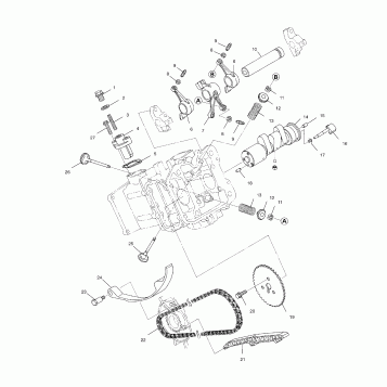 INTAKE and EXHAUST - A01CH50AD (4960026002D006)