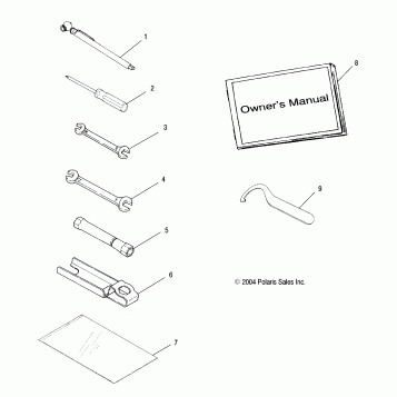 TOOL KIT - A00CH50EB (4954805480E008)