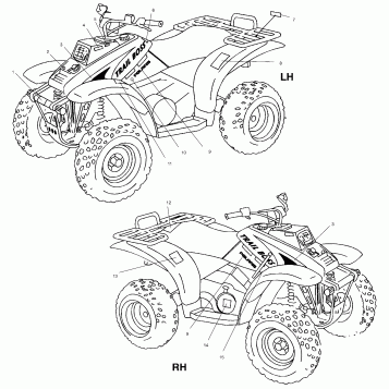 DECALS - A00AA32AB (4960076007A008)