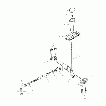 GEAR SELECTOR - A00AA32AB (4960076007C009)