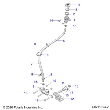 BRAKES, BRAKE PEDAL and MASTER CYLINDER - A24SHR57AM (C0211394-2)