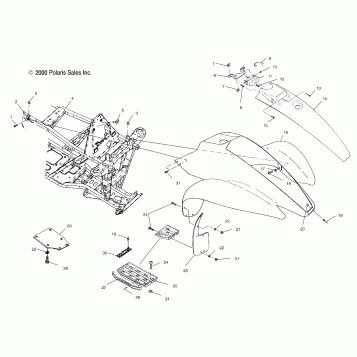 FRONT CAB - A01BA25CA (4963666366A003)