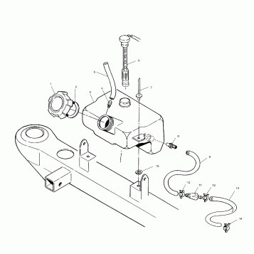 OIL TANK - A01BA25CA (4963666366A012)