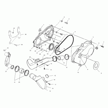 CLUTCH COVER - A01BA25CA (4963666366C003)