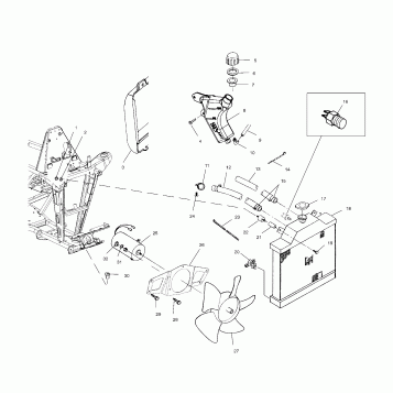COOLING SYSTEM - A01BA50AA (4963716371A007)