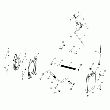 COOLING SYSTEM - A01BA50AB (4963716371A008)
