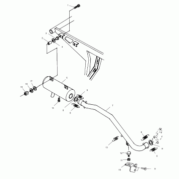 EXHAUST SYSTEM - A01BA50AA (4963716371A009)