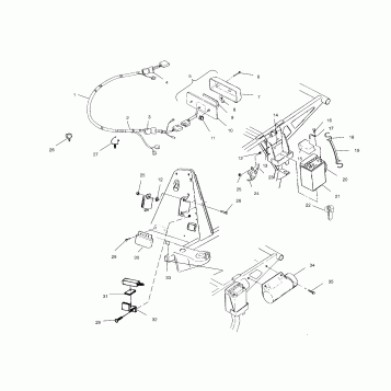 ELECTRICAL/TAILLIGHT - A01BA50AA (4963716371C006)