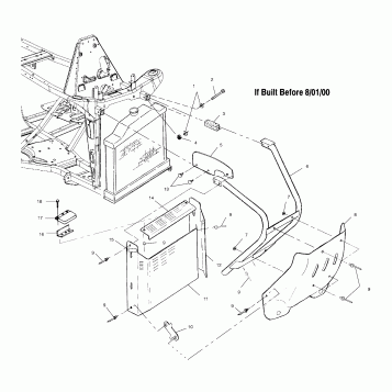 FRONT BUMPER and SHIELDS - A01BG50AA (4963766376A005)
