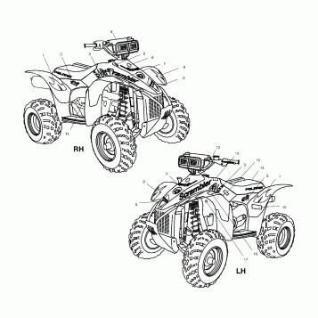 DECALS - A01BG50AA (4963766376A014)