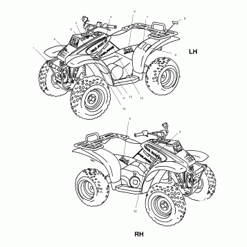 DECALS - A01AA32AA (4963816381A006)