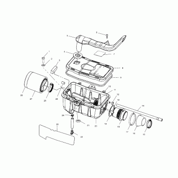AIR BOX (If built after 12/11/00) - A01AA32AB (4963816381A013)