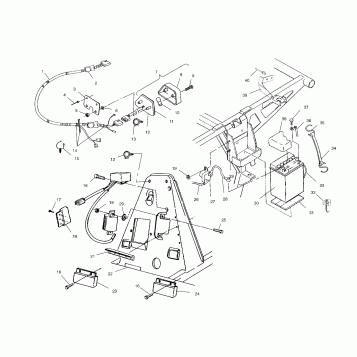 ELECTRICAL/TAILLIGHT - A01AA32AA (4963816381C004)