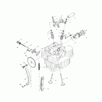 INTAKE and EXHAUST - A01AA32AA (4963816381C012)