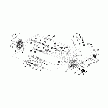 GEARCASE - A01AG25CA (4963866386C001)