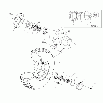 FRONT WHEEL - A01CG38CA (4963916391B004)